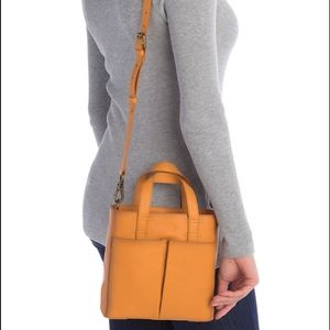 Frye Mindy Mini Crossbody Bag Mustard